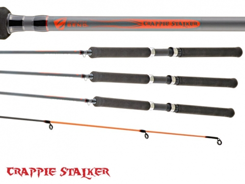 South Bend Crappie Stalker 12' Telescopic Fishing Fishing Rod
